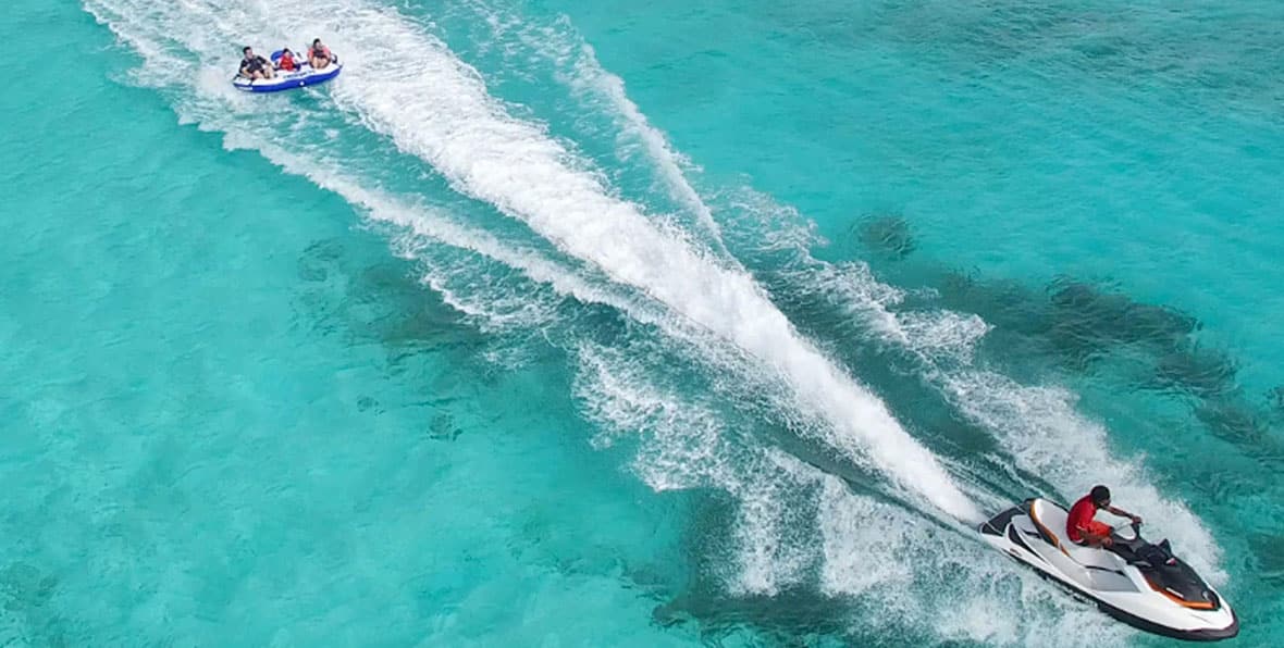 Escursioni alle Maldive: moto d'acqua