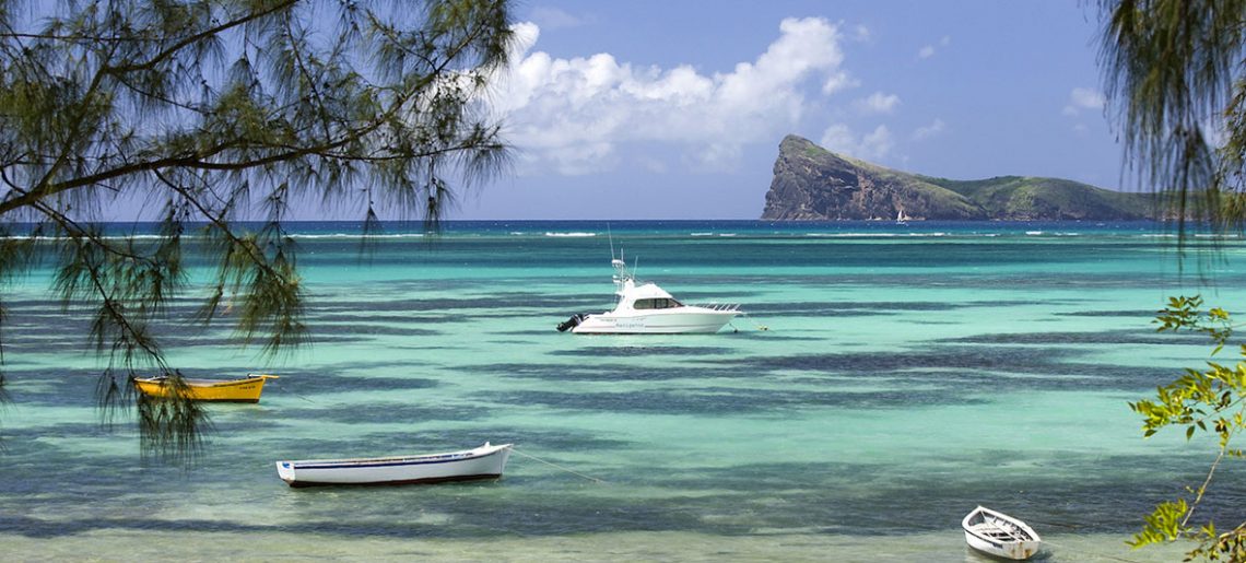 Excursión en barco en la Isla Mauricio
