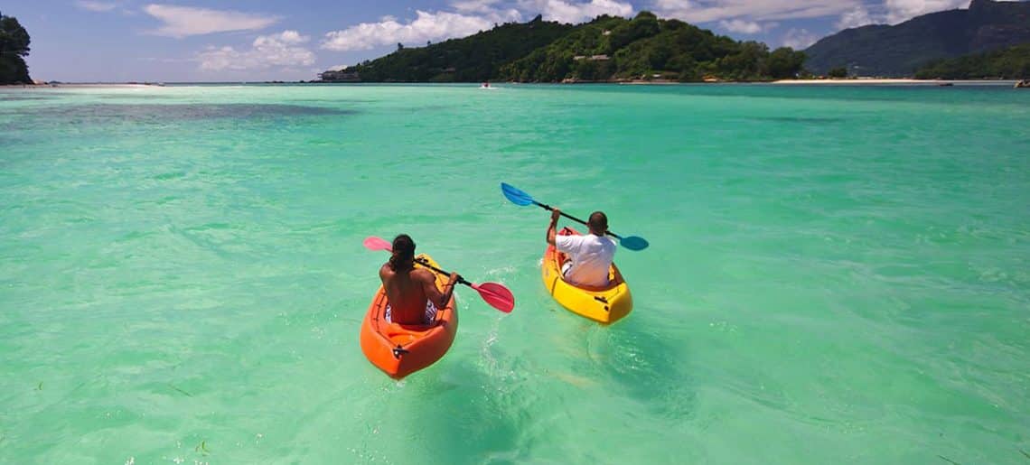 Actividades acuáticas en las Islas Seychelles