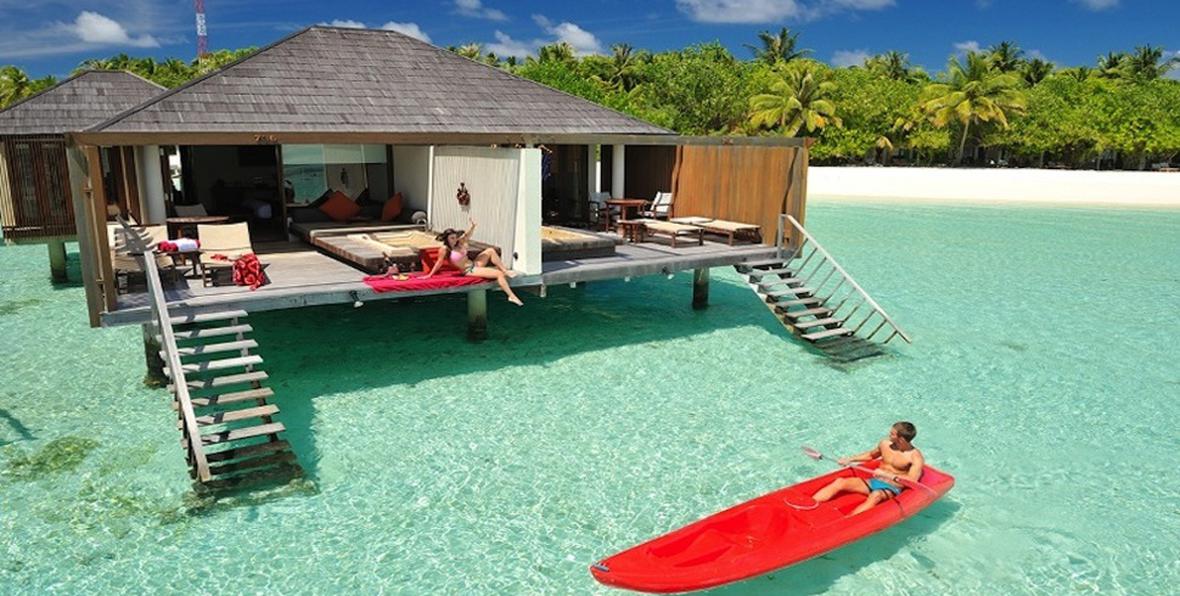 arenatours paradise island water villa ext